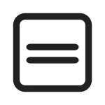 Textbox Align Middle SVG Icon